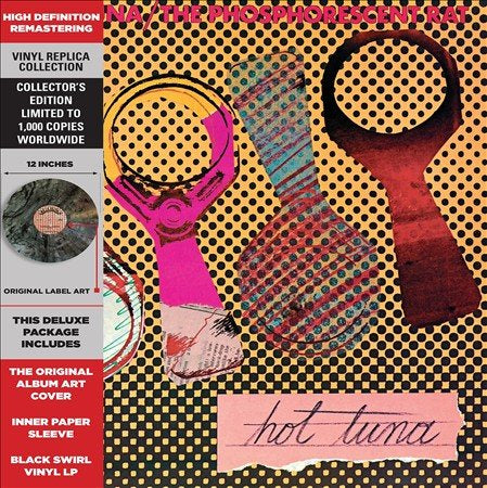 Hot Tuna | The Phosphorescent Rat (Marble Swirl Colored Vinyl, Gatefold LP Jacket, Limited Edition) | Vinyl