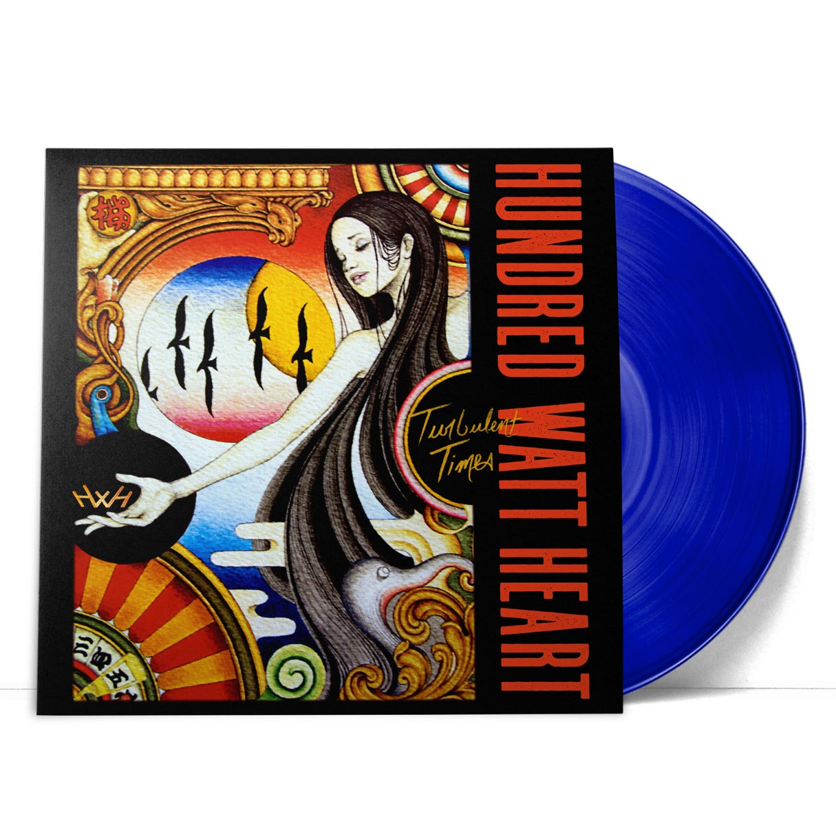Hundred Watt Heart | Turbulent Times (Limited Edition, 180 Gram Translucent Blue Vinyl) | Vinyl