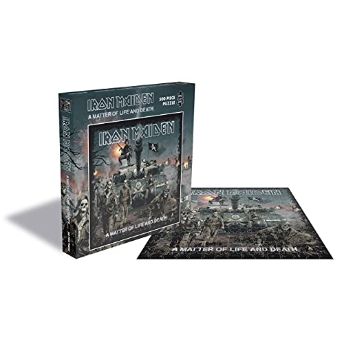 IRON MAIDEN | A MATTER OF LIFE AND DEATH (500 PIECE JIGSAW PUZZLE) | Puzzle