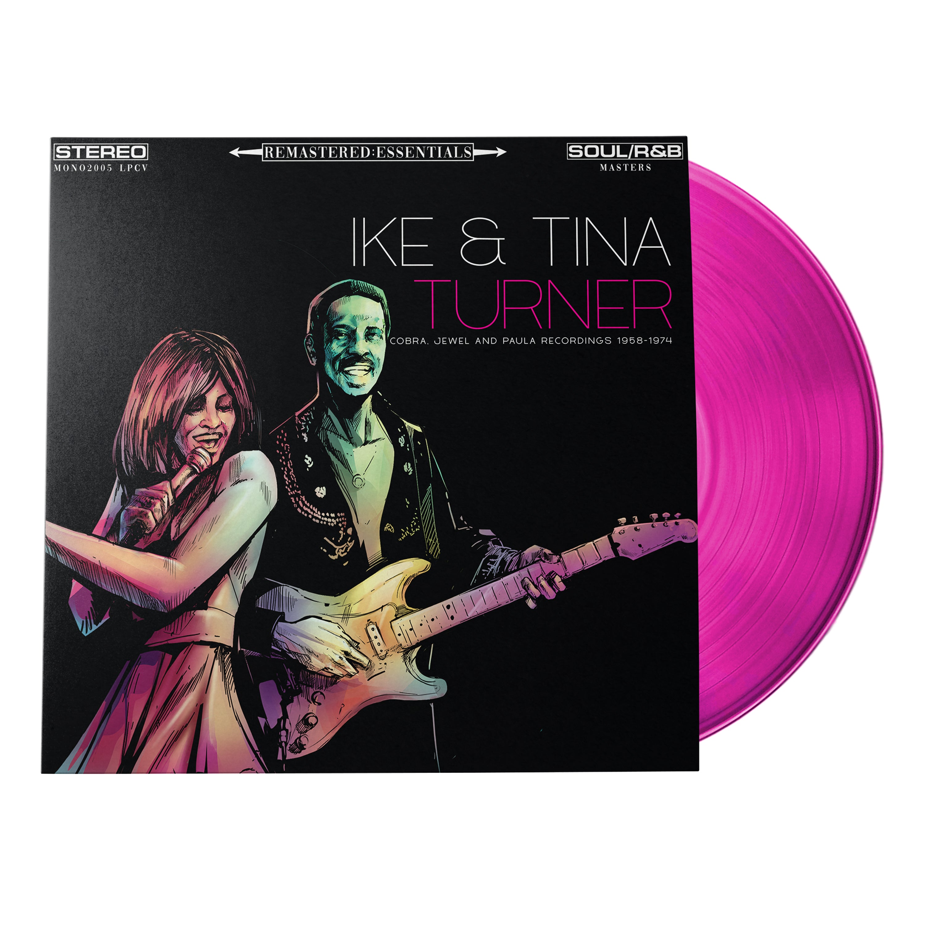 Ike & Tina Turner | Remastered:Essentials (Exclusive | Limited Edition | 180 Gram Translucent Pink Vinyl) | Vinyl