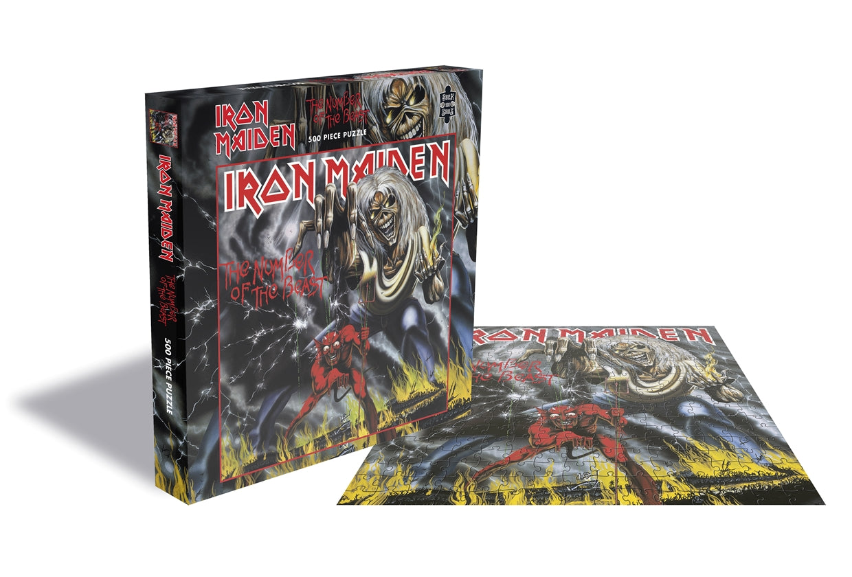 Iron Maiden | The Number Of The Beast (500 Piece Jigsaw Puzzle) | Jigsaw Puzzle