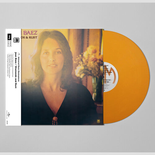 Joan Baez | Diamonds & Rust (Limited Edition, Colored Vinyl, Orange, 180 Gram Vinyl) [Import] | Vinyl - 0