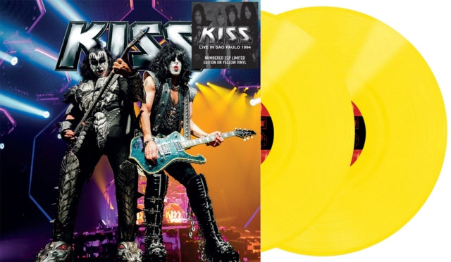 KISS | Live In Sao Paulo: August 27, 1994 (Limited Edition, Yellow Vinyl) [Import] (2 Lp's) | Vinyl