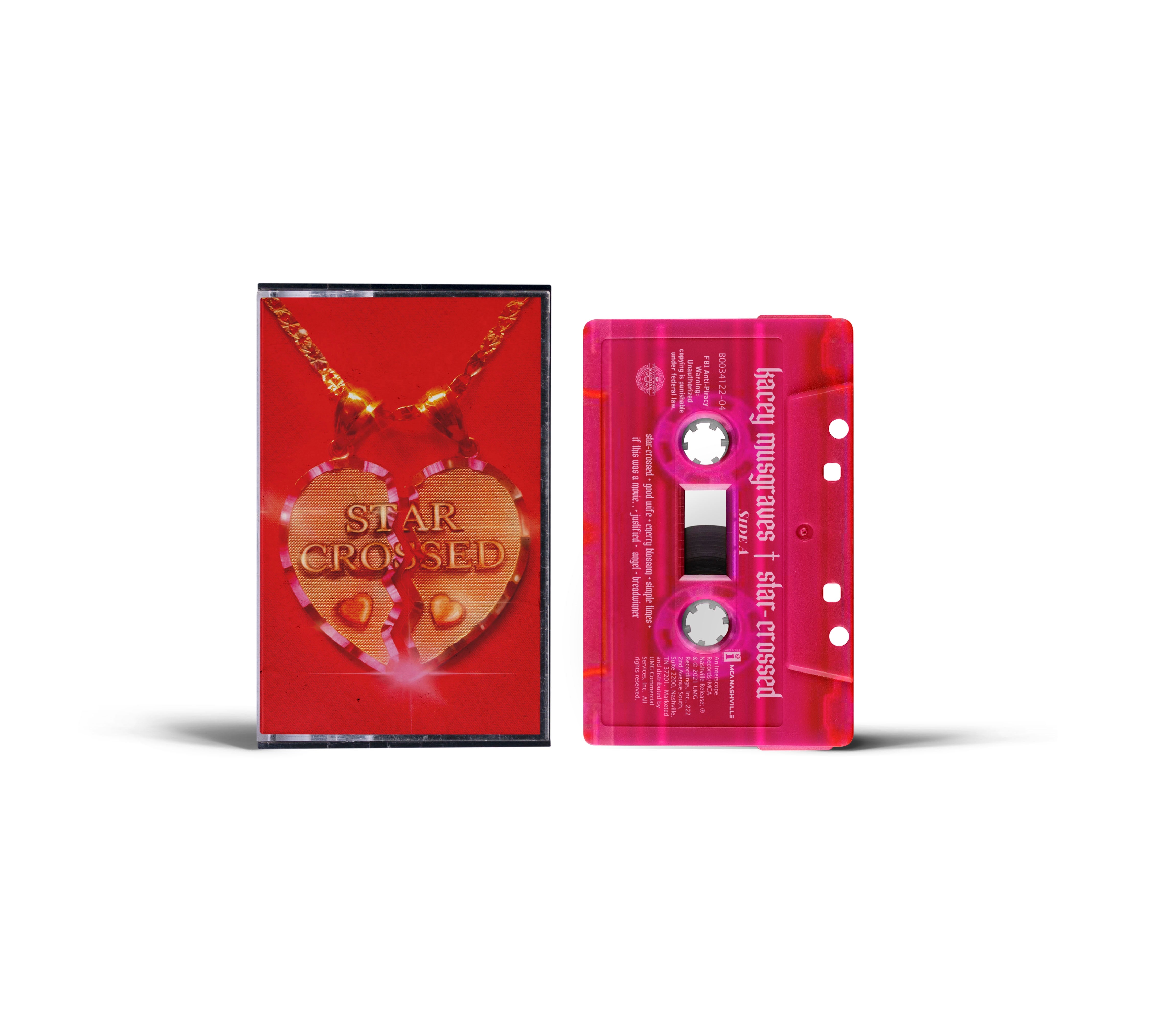 Kacey Musgraves | star-crossed [Translucent Pink Cassette] | Cassette