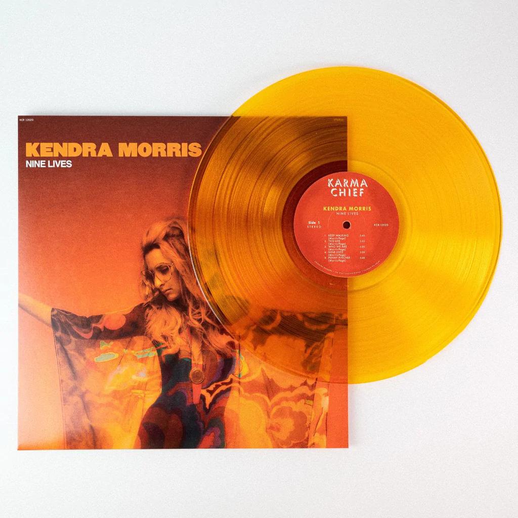 Kendra Morris | Nine Lives (Clear Vinyl, Orange) | Vinyl