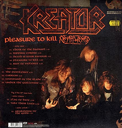 Kreator | Pleasure To Kill [Import] (2 Lp's) | Vinyl - 0