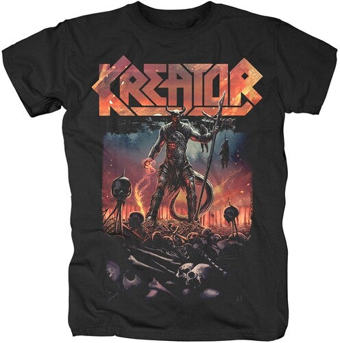 Kreator | Warrior Black Short Sleeve Shirt Size XL | Apparel