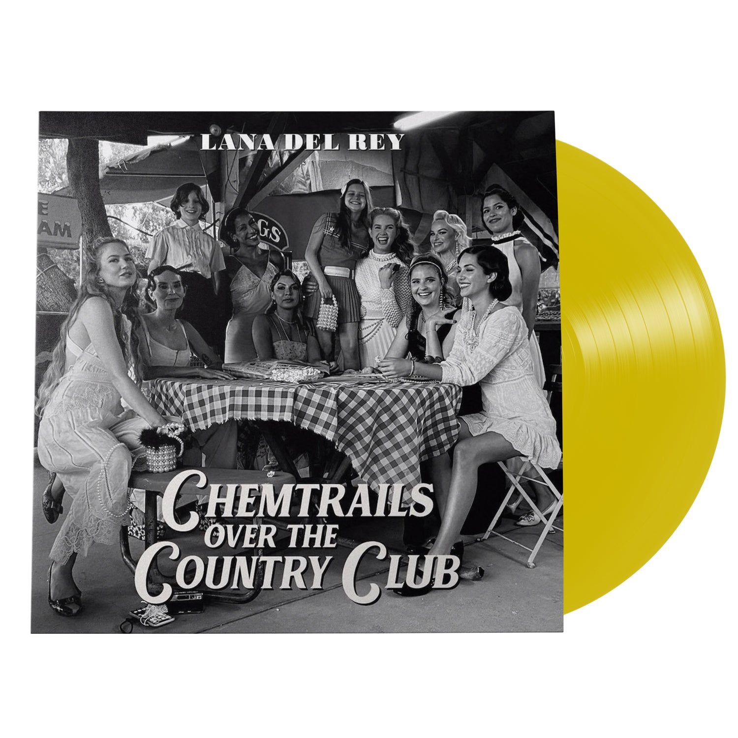 Lana Del Rey | Chemtrails Over The Country Club (Indie Exclusive | Yellow Vinyl) | Vinyl - 0