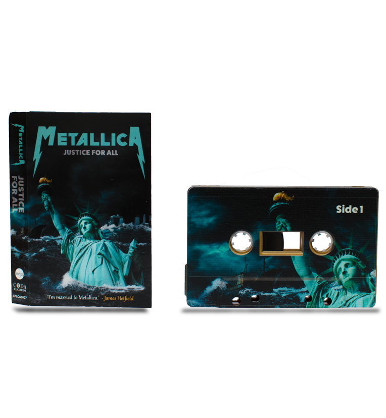 METALLICA | JUSTICE FOR ALL (GOLD SHELL) | Cassette