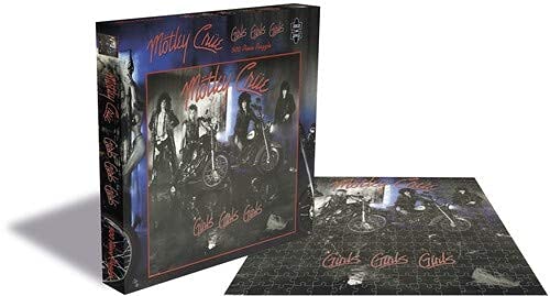 MOTLEY CRUE | GIRLS, GIRLS, GIRLS (500 PIECE JIGSAW PUZZLE) | Puzzle - 0