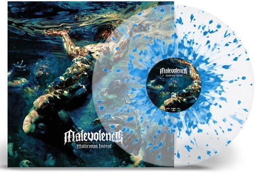 Malevolence | Malicious Intent (Crystal Clear w/ Sky Blue Splatter Colored Vinyl) | Vinyl