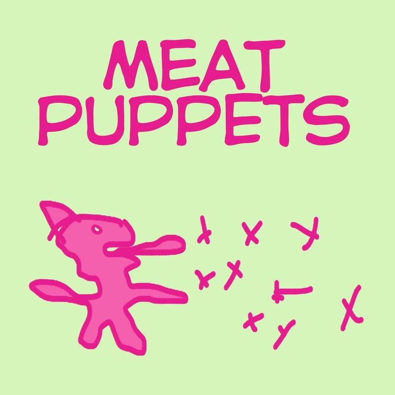 Meat Puppets | Meat Puppets (RSD Exclusive, Colored Vinyl, Pink, 10-Inch Vinyl) | Vinyl