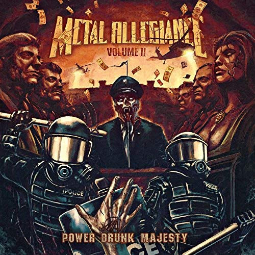 Metal Allegiance | Volume II: Power Drunk Majesty (Beer w/ Blue Splatter) | Vinyl