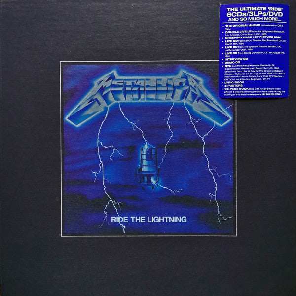 Metallica | Ride the Lightning (Deluxe Edition, Boxed Set, With CD, With DVD) | Vinyl