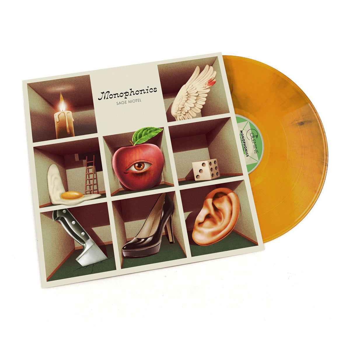 Monophonics | Sage Motel (Transparent Orange w/ Black Swirl Colored Vinyl) (Indie Exclusive) | Vinyl