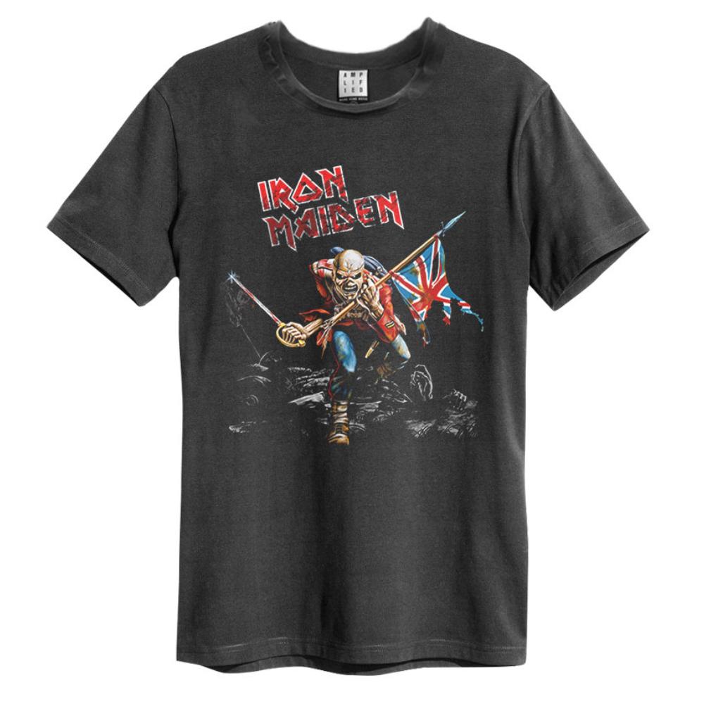 Iron Maiden | 80 Tour Vintage T-Shirt (Charcoal) |