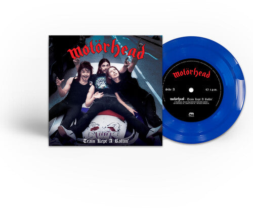 Motorhead | Train Kept A-Rollin' (Colored Vinyl, Blue, Limited Edition) (7" Single) | Vinyl