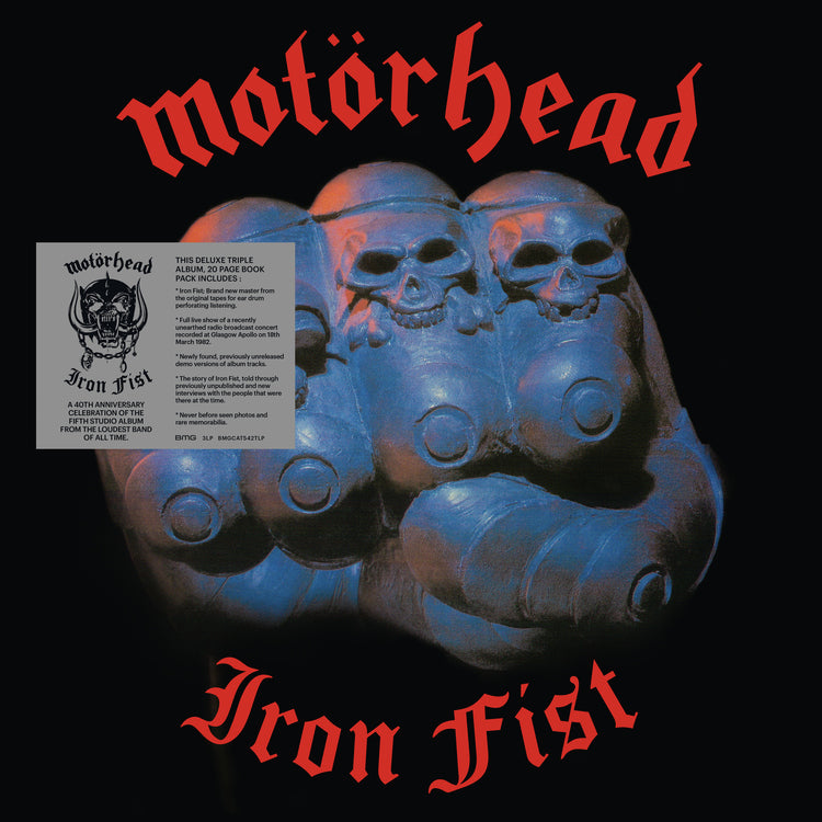 Motörhead | Iron Fist (40th Anniversary Limited Deluxe Edition) | Vinyl - 0