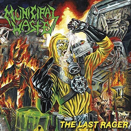 Municipal Waste | Last Rager (Limited Edition, Colored Vinyl, Yellow & Green Swirl w/ Black Splatter) | Vinyl - 0