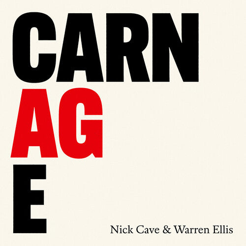 Nick Cave | Carnage (Black, 140 Gram Vinyl) | Vinyl