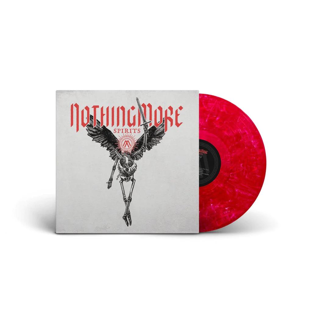Nothing More | Spirits (Indie Exclusive) [Explicit Content] (Colored Vinyl, Red & White Swirl, Gatefold LP Jacket) | Vinyl