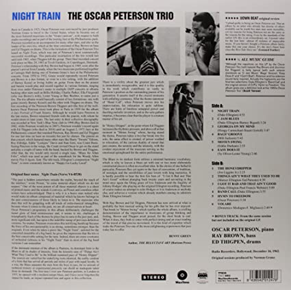 Oscar Peterson | Night Train [Import] (180 Gram Vinyl, Bonus Track) | Vinyl - 0