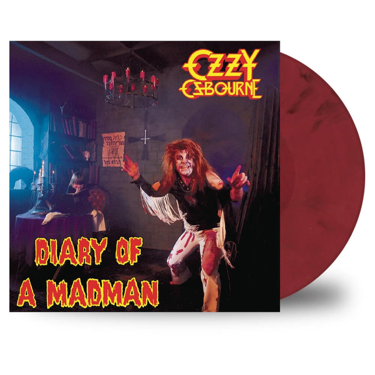 Ozzy Osbourne | Diary Of A Madman (Limited Edition, Red & Black Swirl Vinyl) Import | Vinyl