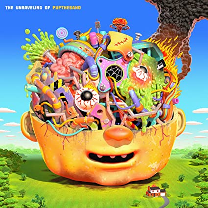 PUP | THE UNRAVELING OF PUPTHEBAND (Neon Orange, Yellow & Blue Smush Vinyl) | Vinyl