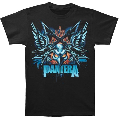 Pantera | Men'S Pantera Wings T-Shirt, Black, Medium | Apparel