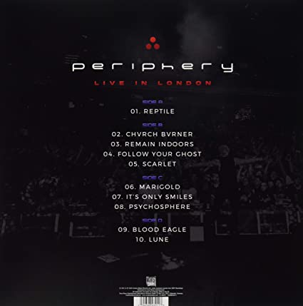 Periphery | Live in London (Limited Edition, Gatefold LP Jacket, Clear-Black Colored Vinyl) (2 Lp's) [Import] | Vinyl