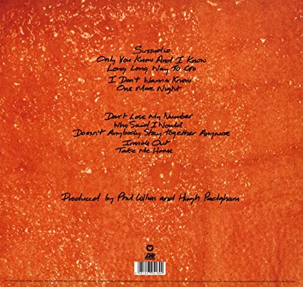 Phil Collins | No Jacket Required (Limited Edition, Orange Vinyl) | Vinyl - 0