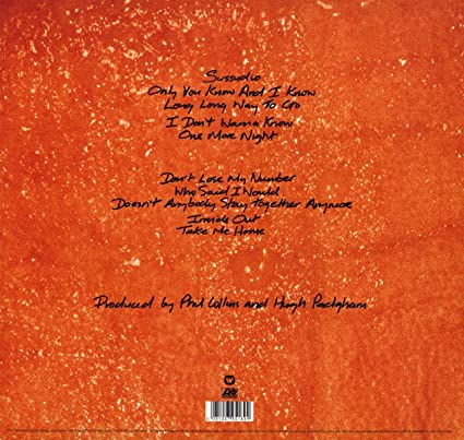 Phil Collins | No Jacket Required (Limited Edition, Orange Vinyl) | Vinyl