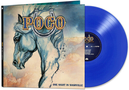Poco | One Night In Nashville (Transparent Blue) (Colored Vinyl, Limited Edition) | Vinyl