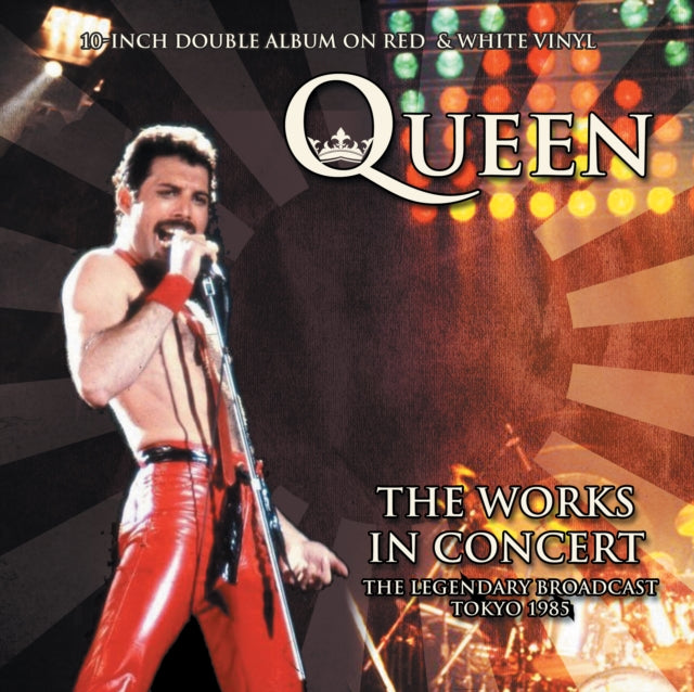 Queen | The Works In Concert (10" Red & White Vinyl) (2 Lp's) | Vinyl