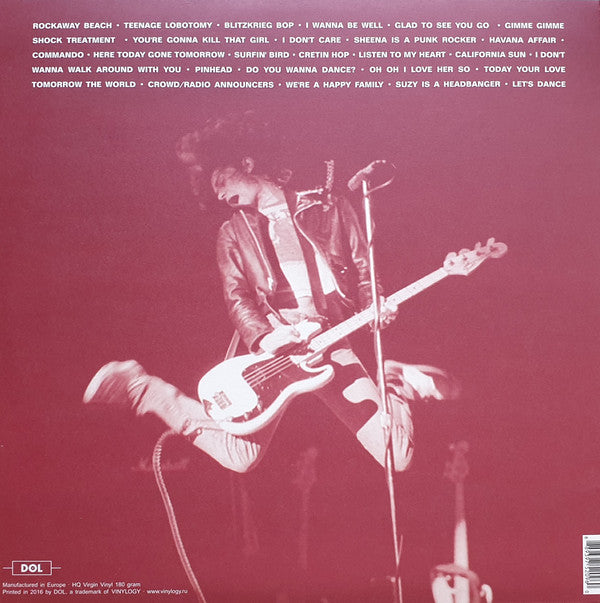 Ramones | Live at the Old Waldorf, San Francisco, January 31,1978 [Import] | Vinyl - 0