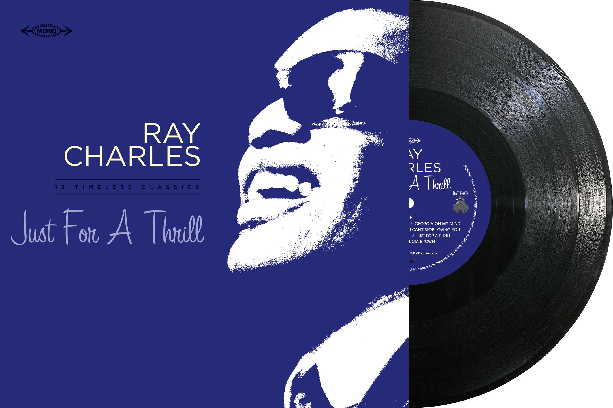 Ray Charles | 33 Tours - Just For A Thrill (Basic) (Black Vinyl) | Vinyl