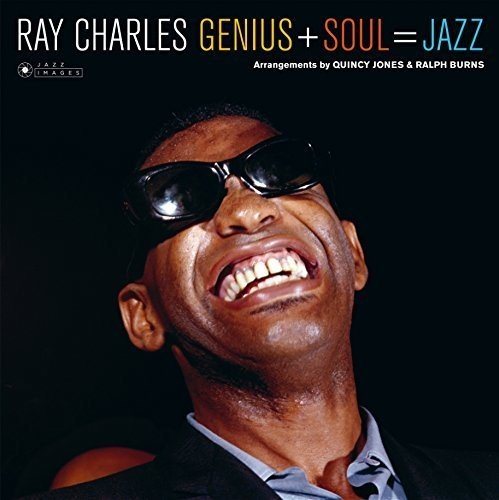 Ray Charles | Genius + Soul = Jazz (Images By Iconic French Fotographer Jean-Pierre Leloir) | Vinyl