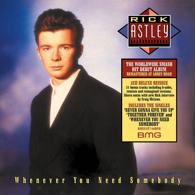Rick Astley | Whenever You Need Somebody (Deluxe Edition - 2022 Remaster) | CD - 0