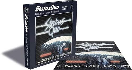 STATUS QUO | ROCKIN' ALL OVER THE WORLD (500 PIECE JIGSAW PUZZLE) | Puzzle