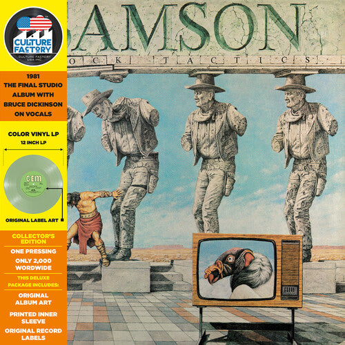 Samson | Shock Tactics (Coke Bottle Green Colored Vinyl) | Vinyl