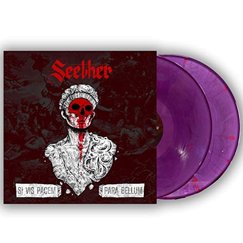Seether | Si Vis Pacem Para Bellum [Pink With Red Splatter Colored Vinyl] [Import] | Vinyl