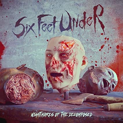 Six Feet Under | Nightmares Of The Decomposed (Limited Edition, Bloody Pale Skin Marbled Vinyl) | Vinyl
