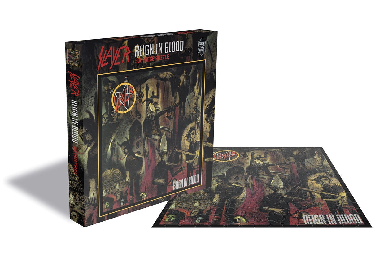 Slayer | Reign In Blood (500 Piece Jigsaw Puzzle) |