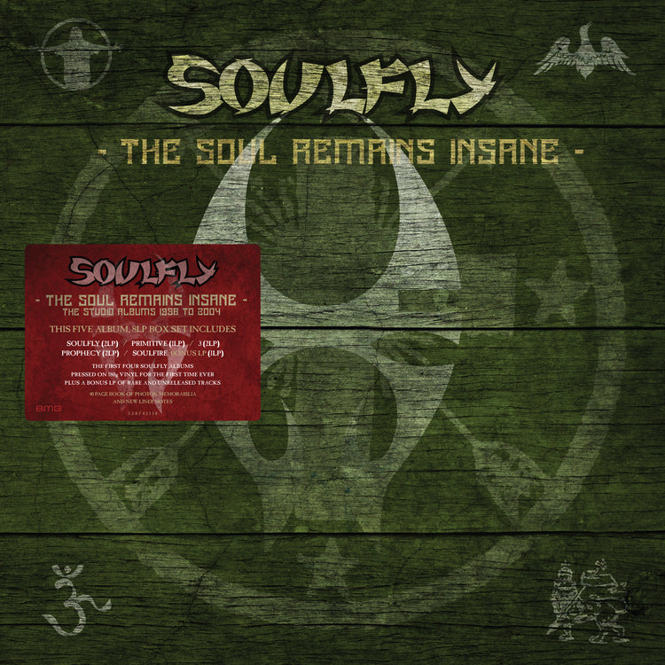 Soulfly | The Soul Remains Insane: The Studio Albums 1998 to 2004 | Vinyl