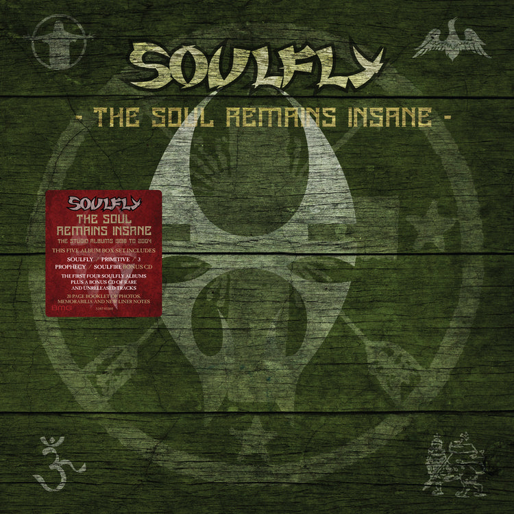 Soulfly | The Soul Remains Insane: The Studio Albums 1998 to 2004 | CD - 0