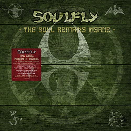 Soulfly | The Soul Remains Insane: The Studio Albums 1998 to 2004 | CD