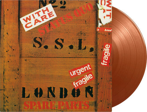 Status Quo | Spare Parts: Mono & Stereo [Limited 180-Gram Gold & Orange ColoredVinyl] [Import] | Vinyl