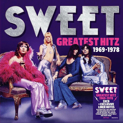 Sweet | Greatest Hitz: The Best Of Sweet 1969-1978 [Import] (3 Cd's) | CD