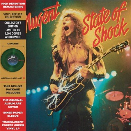 Ted Nugent | State Of Shock (Colored Vinyl, Green, Limited Edition, Remastered) | Vinyl