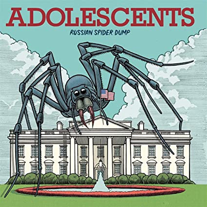 The Adolescents | Russian Spider Dump (Limited Edition, Red Vinyl) | Vinyl